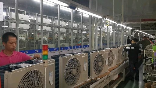 Shinco air conditioner production line
